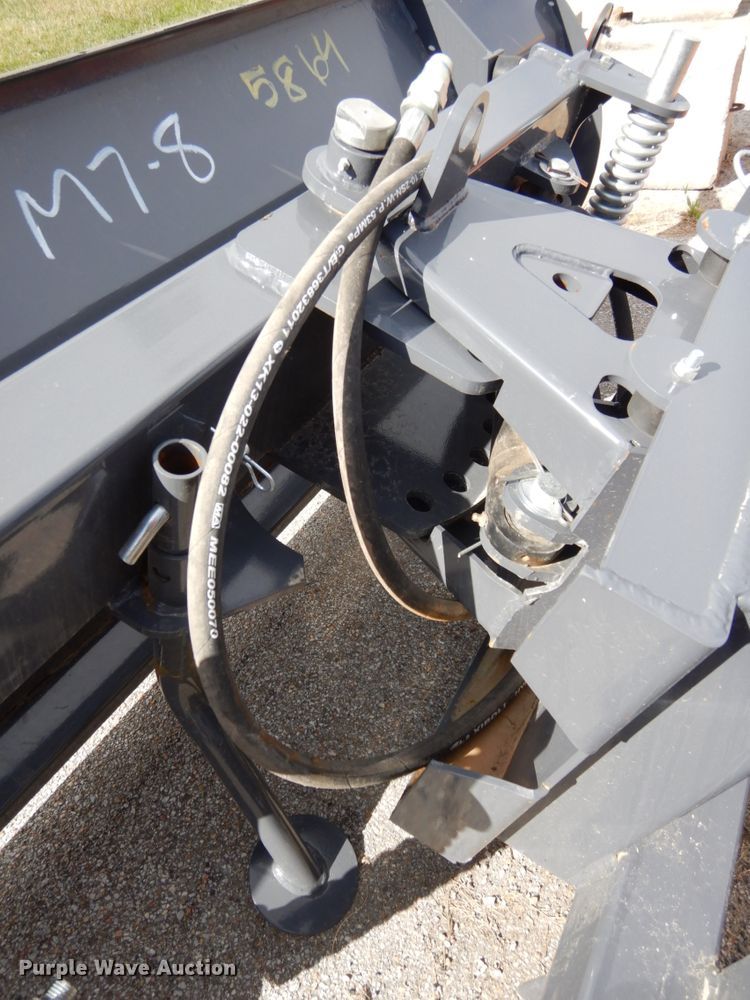 image for item DH6697 2020 Mower King SPA84 skid steer dozer blade