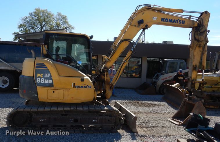 image for item DH7015 2008 Komatsu PC88MR-8  mini excavator