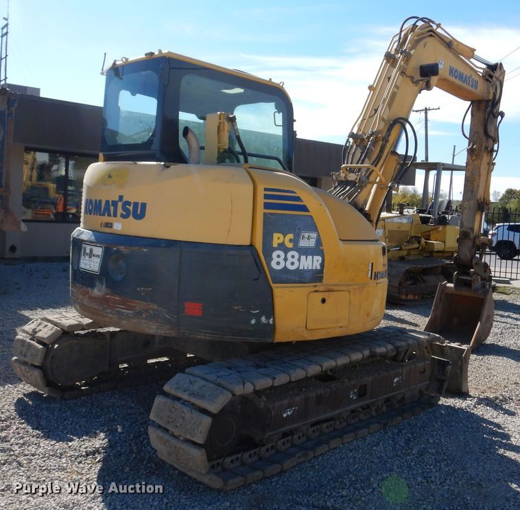 image for item DH7015 2008 Komatsu PC88MR-8  mini excavator