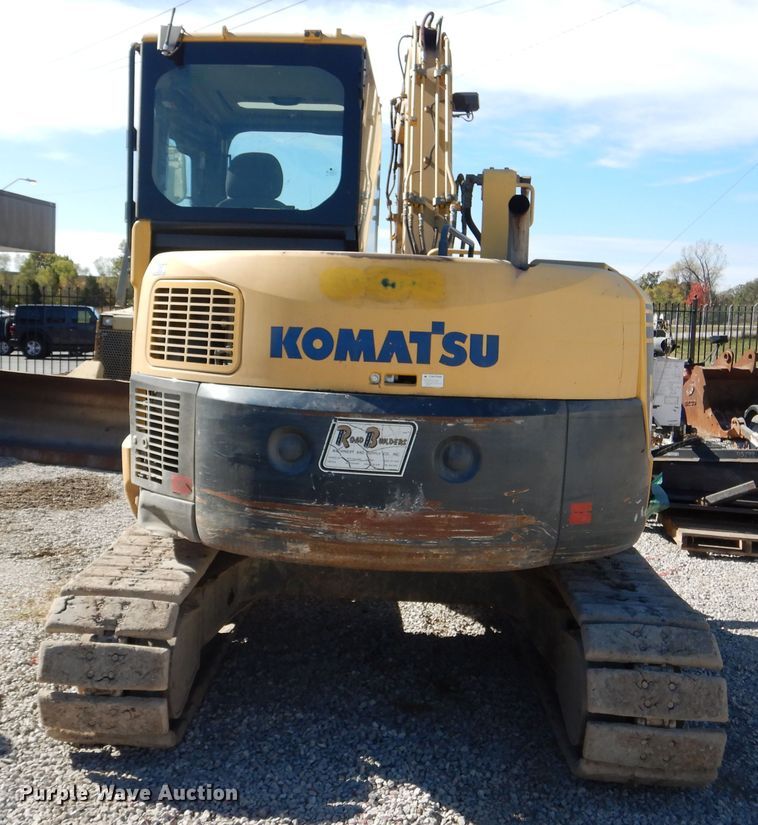 image for item DH7015 2008 Komatsu PC88MR-8  mini excavator