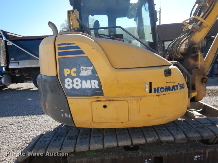 image for item DH7015 2008 Komatsu PC88MR-8  mini excavator
