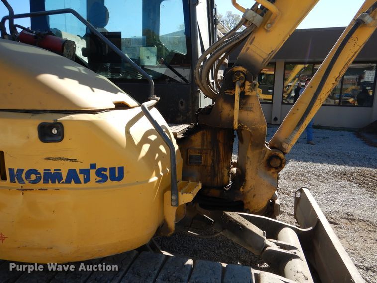 image for item DH7015 2008 Komatsu PC88MR-8  mini excavator