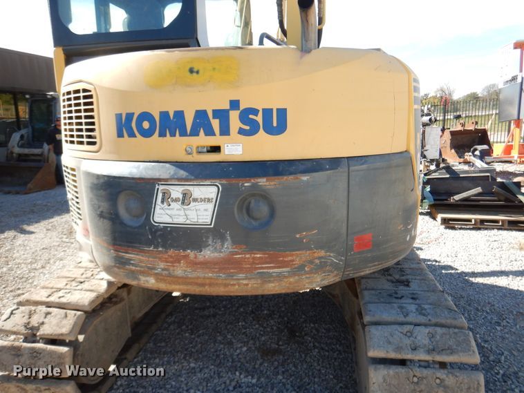 image for item DH7015 2008 Komatsu PC88MR-8  mini excavator