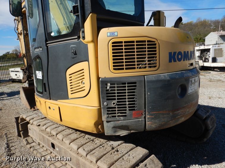 image for item DH7015 2008 Komatsu PC88MR-8  mini excavator