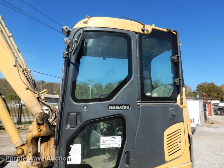 image for item DH7015 2008 Komatsu PC88MR-8  mini excavator