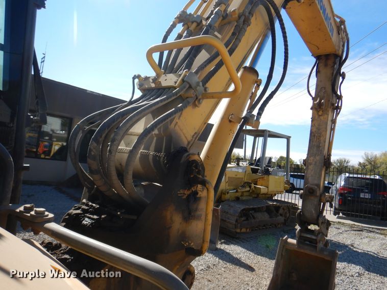 image for item DH7015 2008 Komatsu PC88MR-8  mini excavator