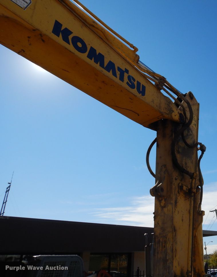 image for item DH7015 2008 Komatsu PC88MR-8  mini excavator