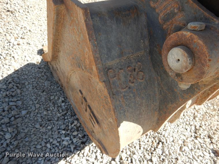 image for item DH7015 2008 Komatsu PC88MR-8  mini excavator