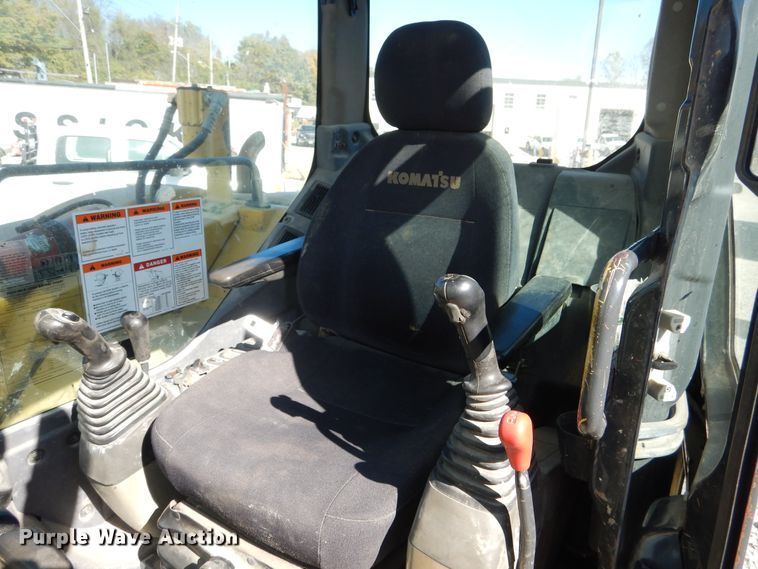 image for item DH7015 2008 Komatsu PC88MR-8  mini excavator