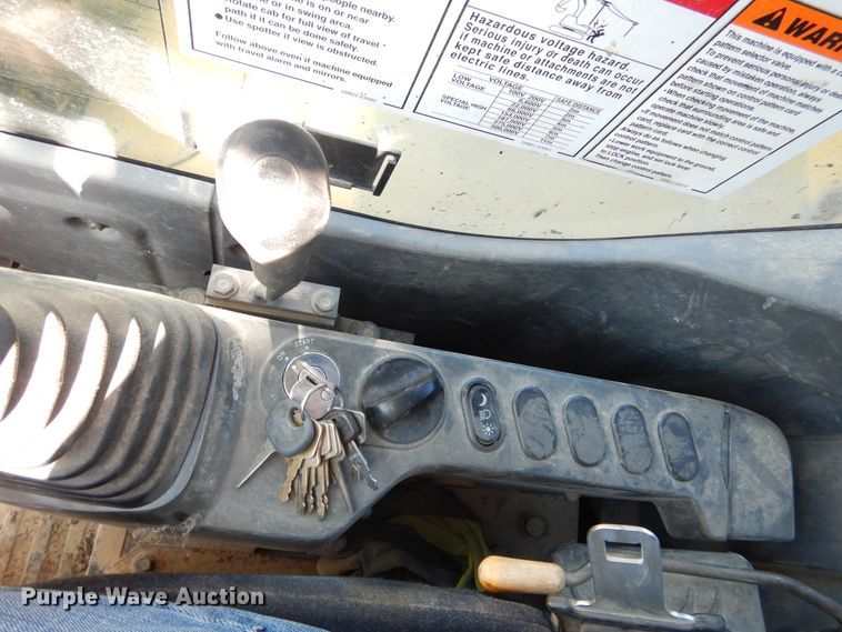 image for item DH7015 2008 Komatsu PC88MR-8  mini excavator