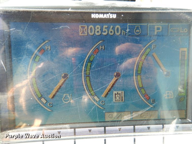 image for item DH7015 2008 Komatsu PC88MR-8  mini excavator