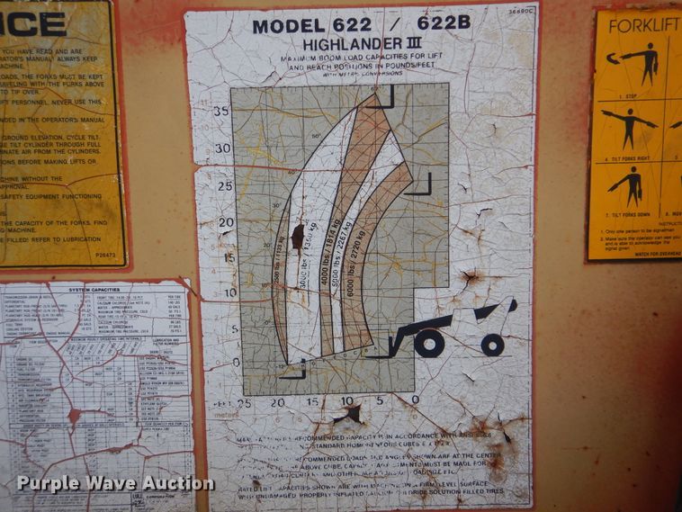 image for item DI0481 1984 Lull 622 Highlander III  telehandler