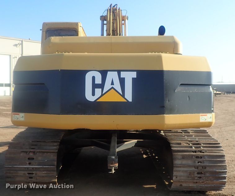 image for item DI7270 1990 Caterpillar 325C L  excavator with material placer