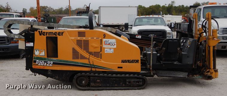 image for item DI8339 2013 Vermeer D20X22 Series II  directional boring unit