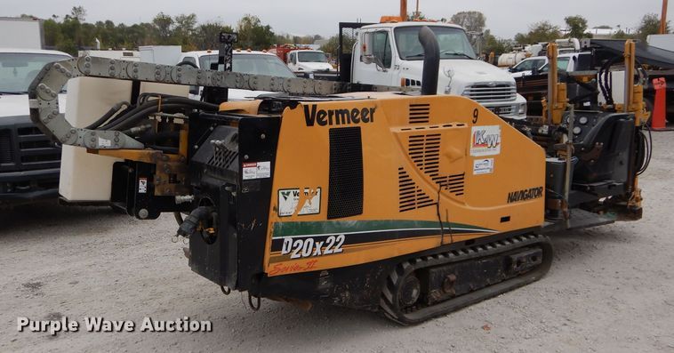 image for item DI8339 2013 Vermeer D20X22 Series II  directional boring unit