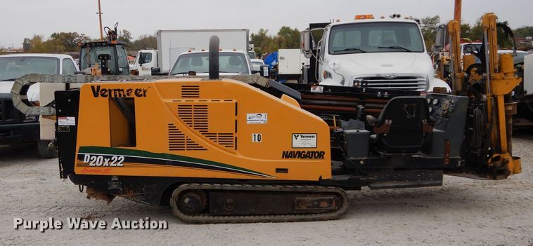 image for item DI8340 2013 Vermeer D20X22 Series II  directional boring unit