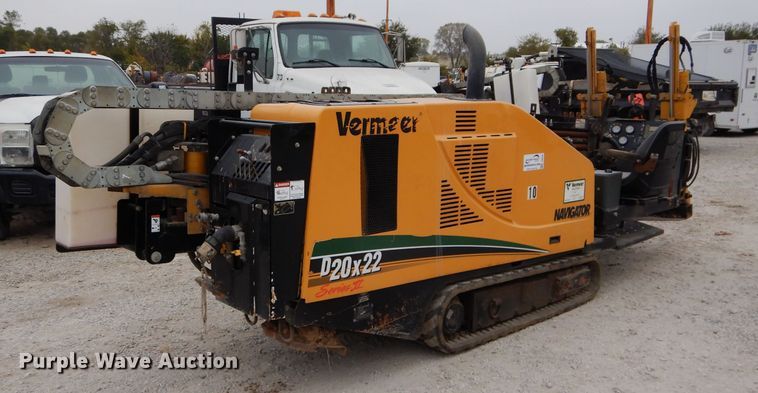 image for item DI8340 2013 Vermeer D20X22 Series II  directional boring unit