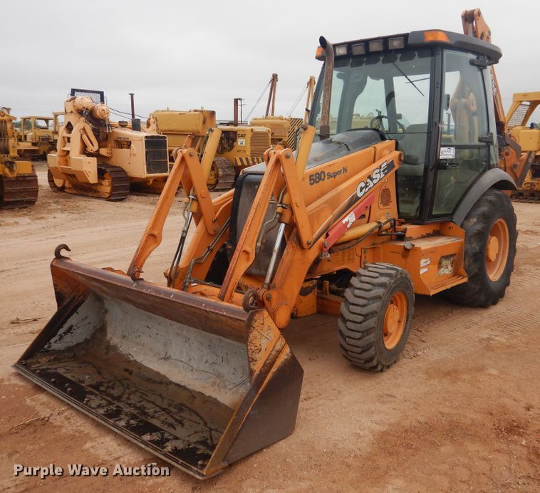 image for item DJ1039 2004 Case 580 Super M  Series 2 backhoe