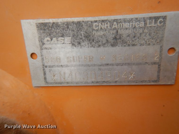 image for item DJ1039 2004 Case 580 Super M  Series 2 backhoe