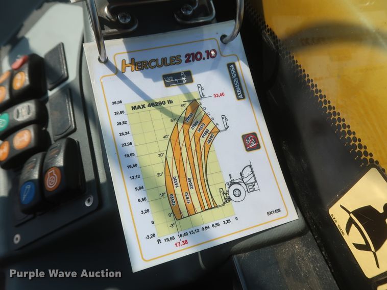 image for item DJ1750 2013 Dieci Hercules 210.10 PLC202  telehandler