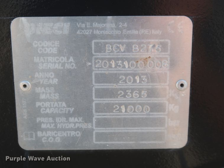 image for item DJ1750 2013 Dieci Hercules 210.10 PLC202  telehandler