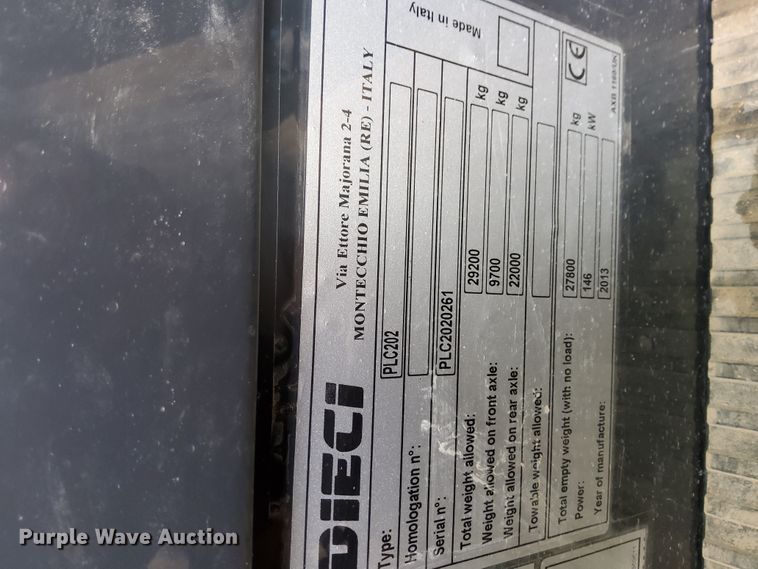 image for item DJ1750 2013 Dieci Hercules 210.10 PLC202  telehandler