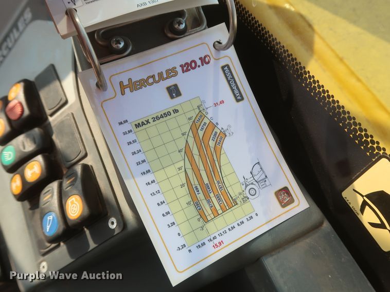 image for item DJ1751 2011 Dieci Hercules 120.10 HLC200  telehandler