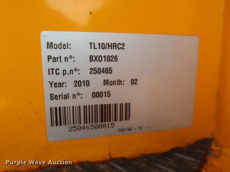 image for item DJ1751 2011 Dieci Hercules 120.10 HLC200  telehandler