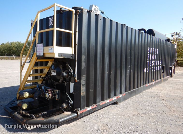 image for item DJ1759 2011 Wichita 500BBL flowback gas buster frac tank trailer