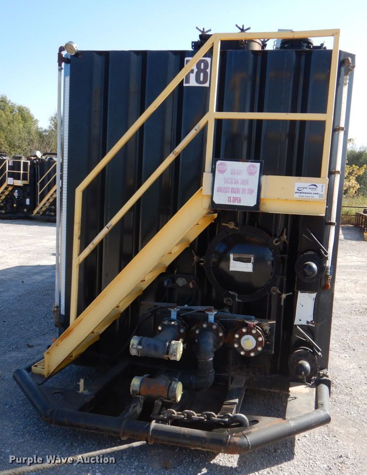 image for item DJ1759 2011 Wichita 500BBL flowback gas buster frac tank trailer