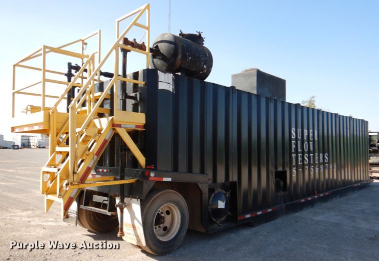 image for item DJ1759 2011 Wichita 500BBL flowback gas buster frac tank trailer