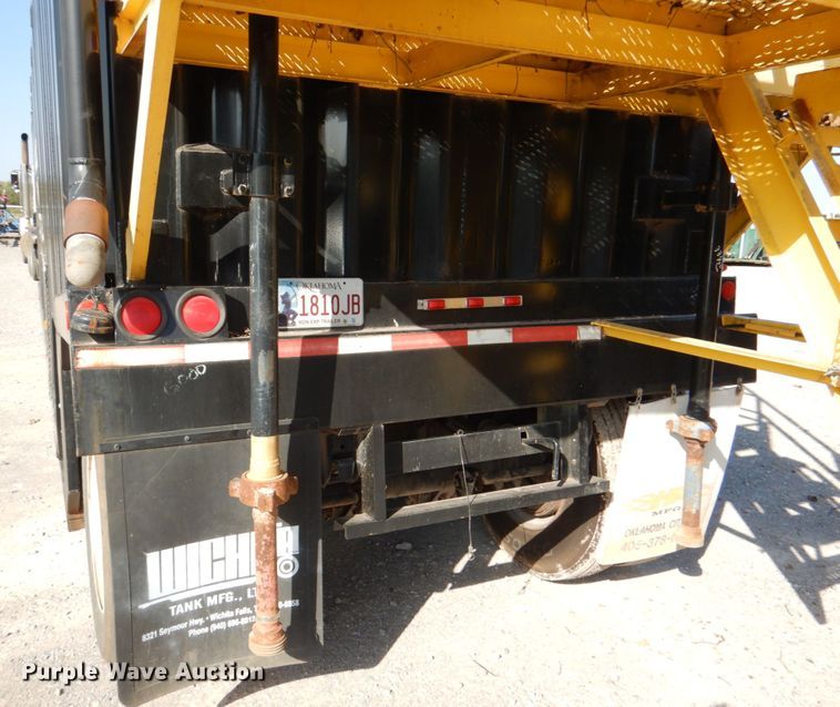 image for item DJ1759 2011 Wichita 500BBL flowback gas buster frac tank trailer