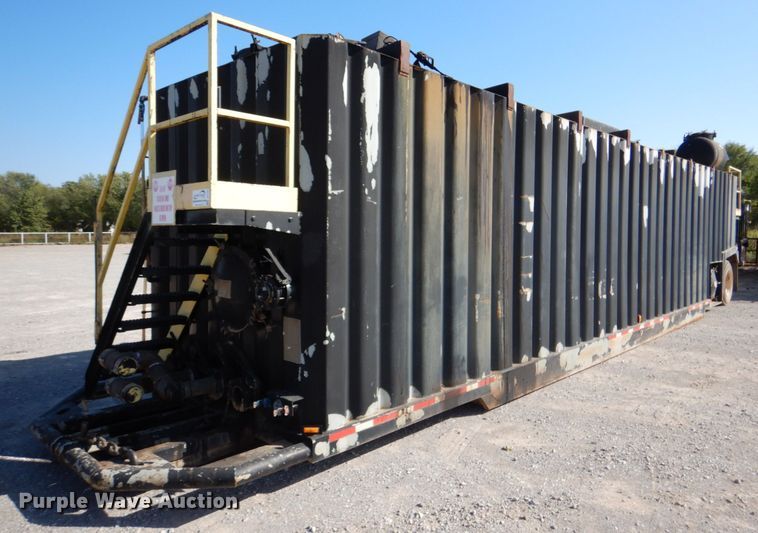image for item DJ1760 2014 Wichita 500BBL flowback gas buster frac tank trailer