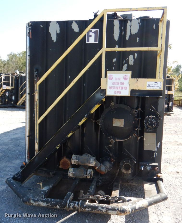 image for item DJ1760 2014 Wichita 500BBL flowback gas buster frac tank trailer