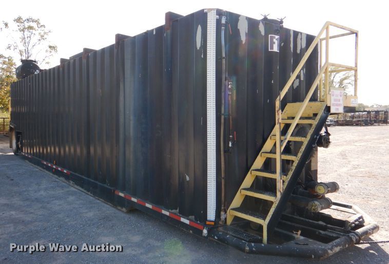 image for item DJ1760 2014 Wichita 500BBL flowback gas buster frac tank trailer