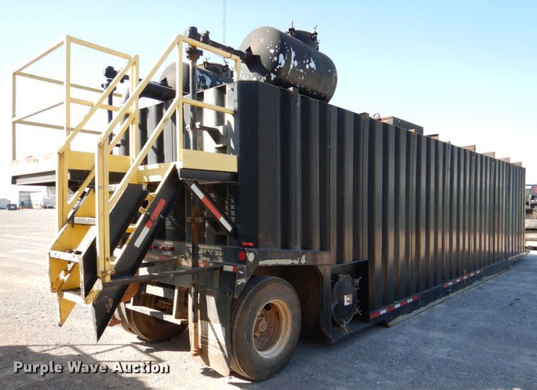 image for item DJ1760 2014 Wichita 500BBL flowback gas buster frac tank trailer