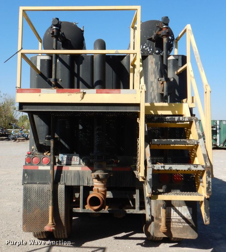 image for item DJ1760 2014 Wichita 500BBL flowback gas buster frac tank trailer