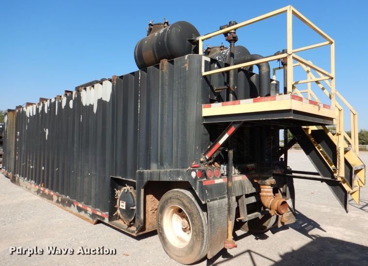 image for item DJ1760 2014 Wichita 500BBL flowback gas buster frac tank trailer