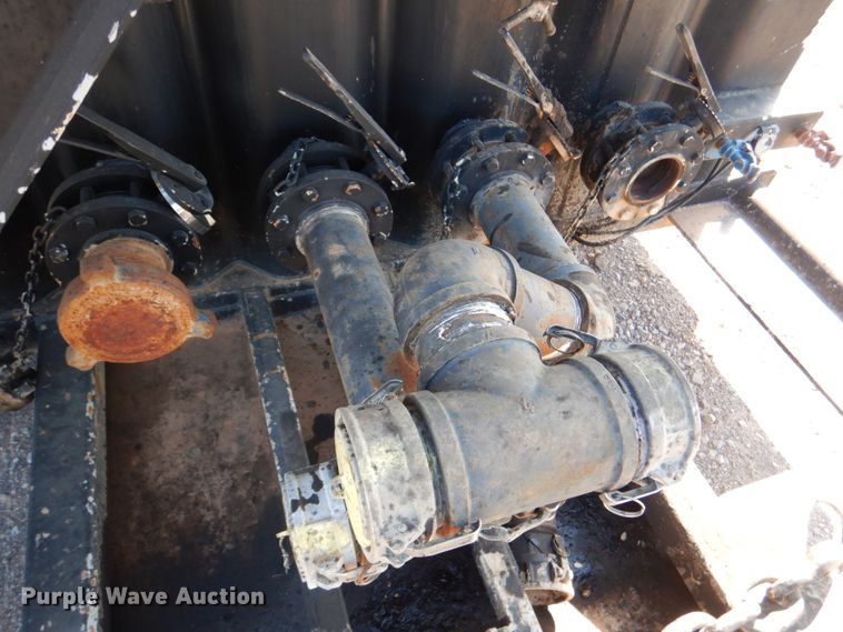 image for item DJ1760 2014 Wichita 500BBL flowback gas buster frac tank trailer