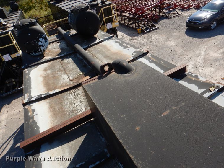 image for item DJ1760 2014 Wichita 500BBL flowback gas buster frac tank trailer