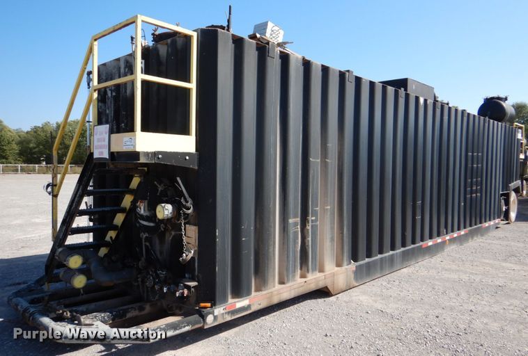 image for item DJ1761 2014 Wichita 500BBL flowback gas buster frac tank trailer