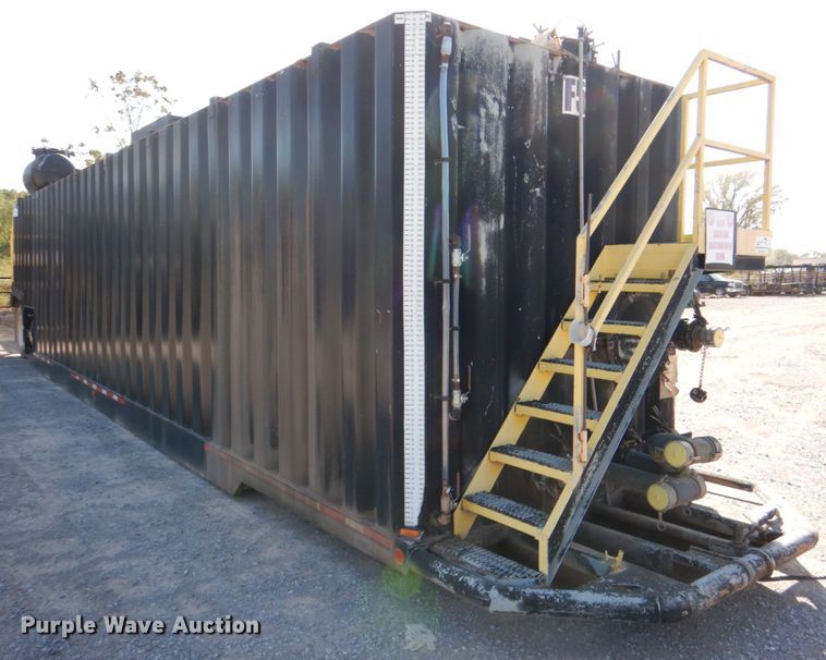 image for item DJ1761 2014 Wichita 500BBL flowback gas buster frac tank trailer