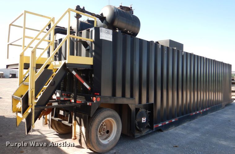 image for item DJ1761 2014 Wichita 500BBL flowback gas buster frac tank trailer