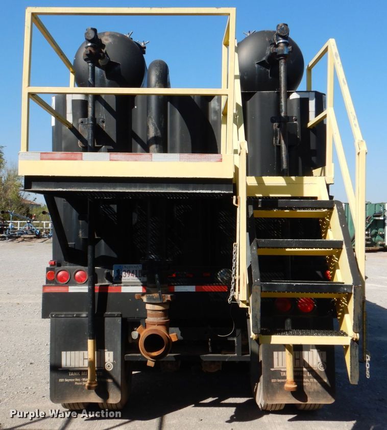 image for item DJ1761 2014 Wichita 500BBL flowback gas buster frac tank trailer