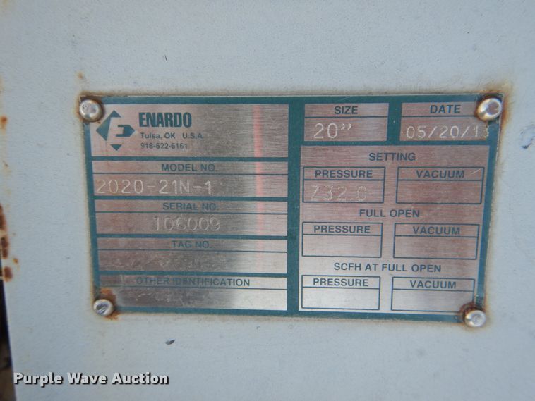 image for item DJ1761 2014 Wichita 500BBL flowback gas buster frac tank trailer