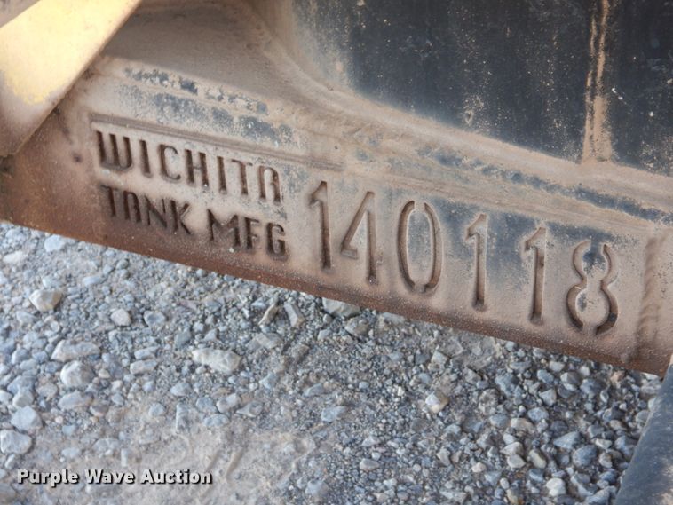 image for item DJ1761 2014 Wichita 500BBL flowback gas buster frac tank trailer