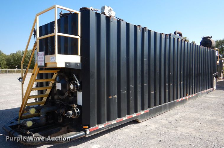 image for item DJ1762 2013 Wichita 500BBL flowback gas buster frac tank trailer