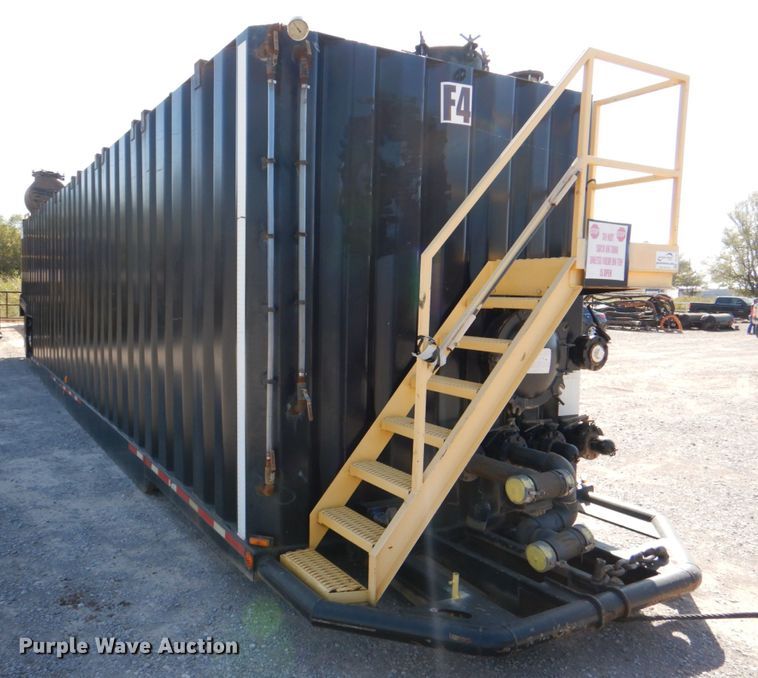 image for item DJ1762 2013 Wichita 500BBL flowback gas buster frac tank trailer