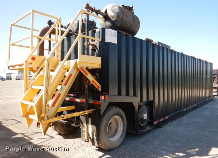 image for item DJ1762 2013 Wichita 500BBL flowback gas buster frac tank trailer