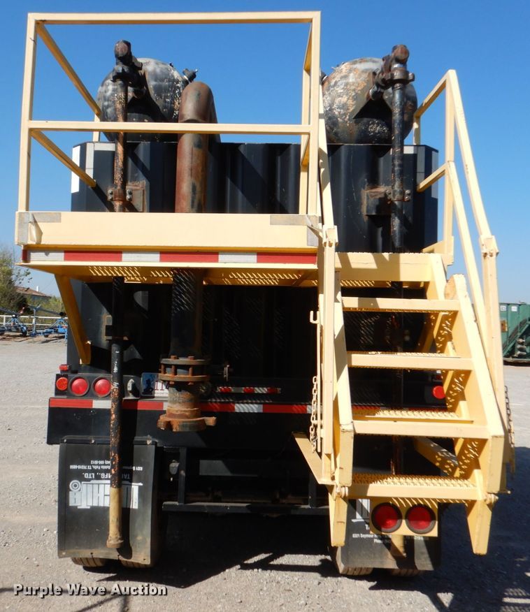 image for item DJ1762 2013 Wichita 500BBL flowback gas buster frac tank trailer